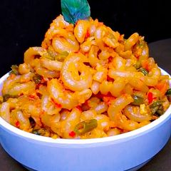 A picture of Vegetable Macaroni.