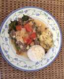 Chiles rellenos de carne 🌶 light