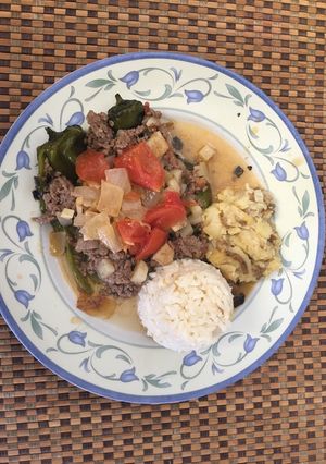 Una foto de Chiles rellenos de carne 🌶 light