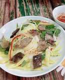 Gỏi xoài khô cá sặc