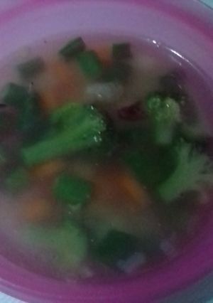 Foto resep Sup ayam simple tanpa kol