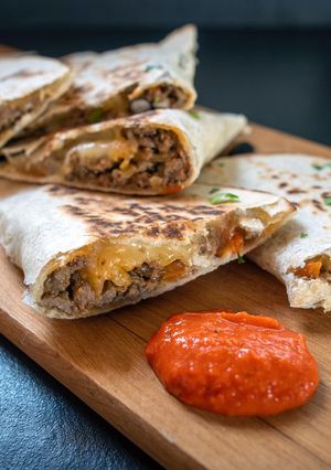 Una foto de Quesadillas de Carne