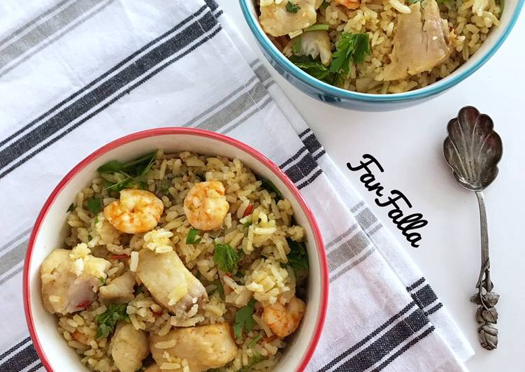 أرز بالسمك 🍲