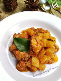 Foto resep Balado ayam kentang