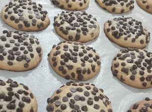 Una foto de Cookies con chips de chocolate