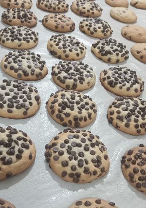 Una foto de Cookies con chips de chocolate
