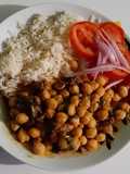 Garbanzos con carne en olla rápida (a presión)