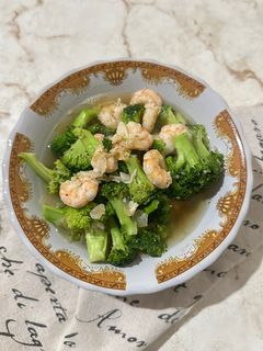 Foto resep Cah Brokoli Udang