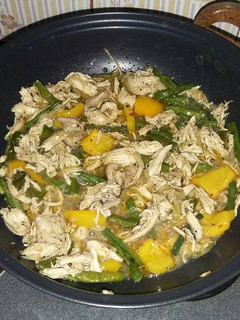 Foto resep Kacang Panjang Ayam lada hitam