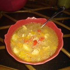 A picture of Alex Garden soup. 🙂.