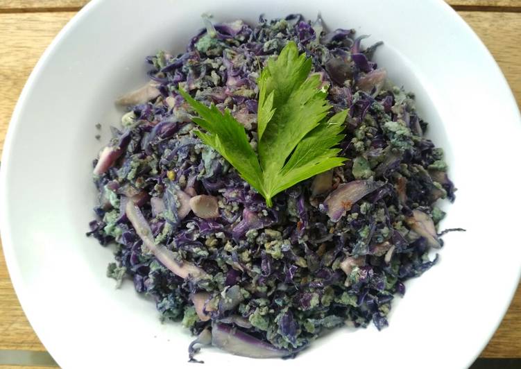 Resep Orak arik kol ungu yang Lezat Sekali