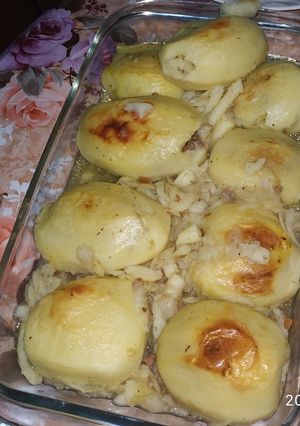 صورة لوصفة محشي البطاطا