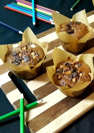 Une photo de Muffins aux chocolat
