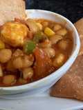 Lobia with mix vegetable
