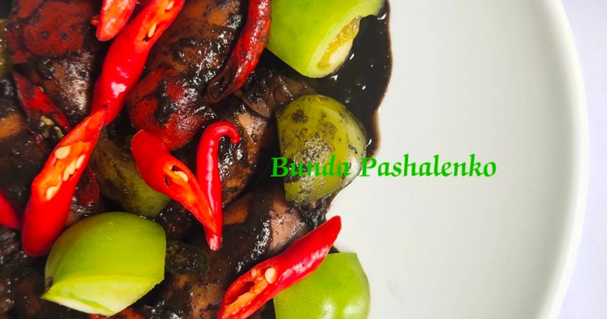 Resep Cumi Hitam Pedas Khas Madura Oleh Bunda Pashalenko Cookpad