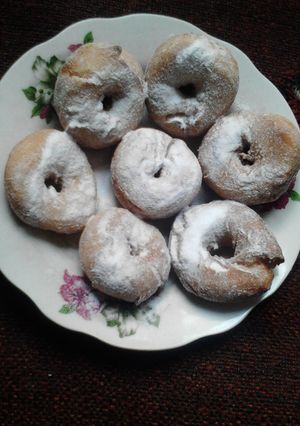 Foto resep Donat empuk dan simpel tanpa kentang
