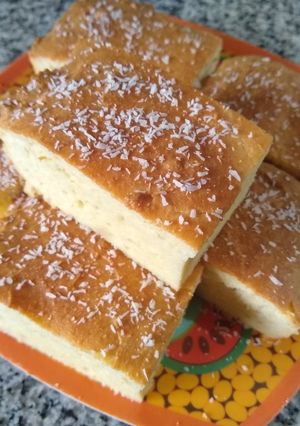 Una foto de Bizcocho de almendras y coco 🤗