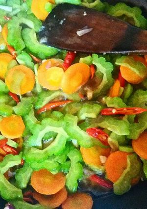 Foto resep Tumis Pare Pedas