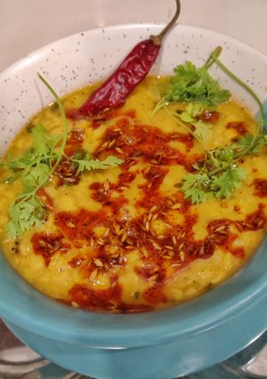 A picture of Chana Dal Double Tadka.