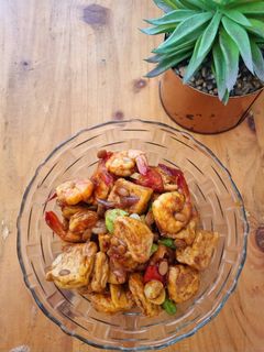 Foto resep 404. Tahu Udang Pete masak Tauco