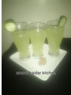 A picture of Cucumber jus.