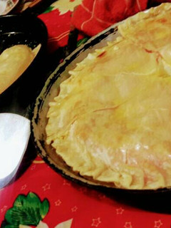 Una foto de Tarta de fiambre y huevo