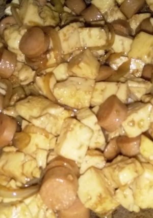 Foto resep Putih telur Sosis Teriyaki