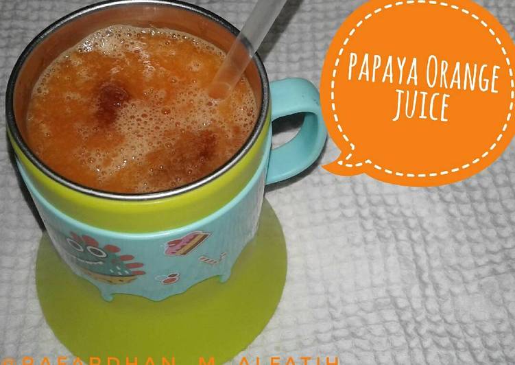 Resep Papaya Orange Juice yang Sempurna