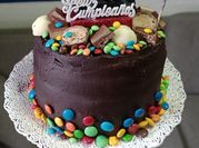 Una foto de torta de cumpleaños