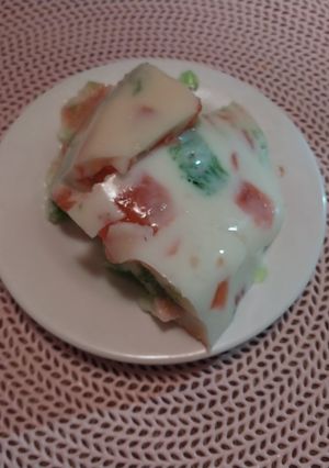 Una foto de Mosaico de Gelatina Mexicana