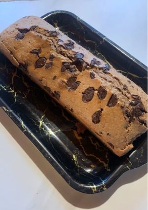 Una foto de Queque con chispas de chocolates