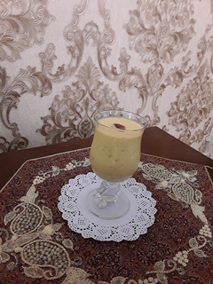 عکسی از دستور شیک موز و انبه