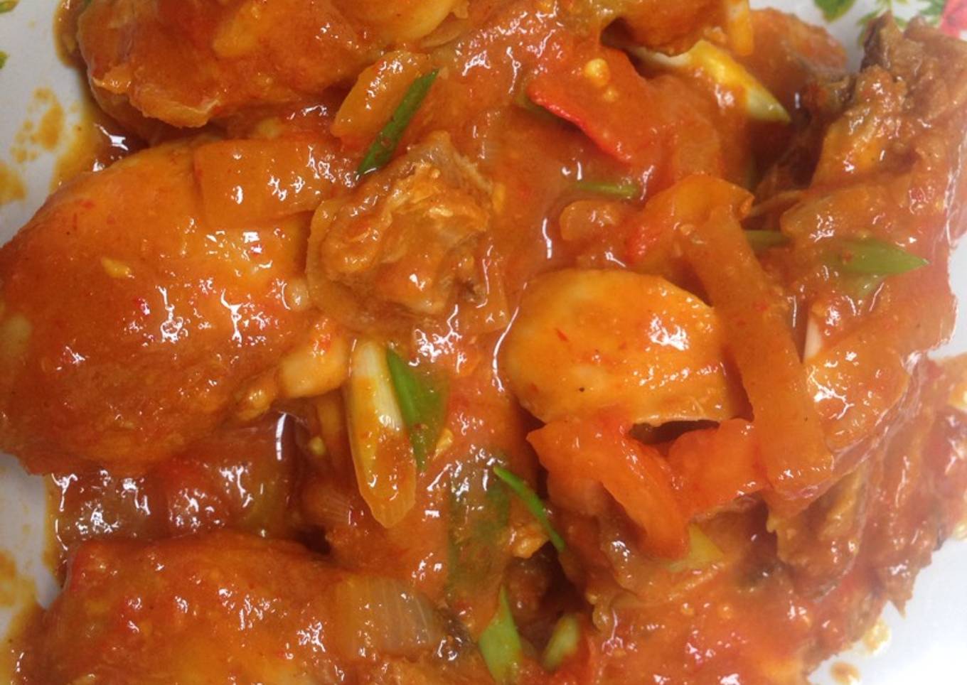 Resep Ayam sambel rica" yang Menggugah Selera