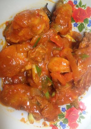 Foto resep Ayam sambel rica"