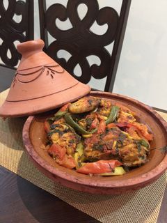 صورة لوصفة طاجين الدجاج والبطاطس