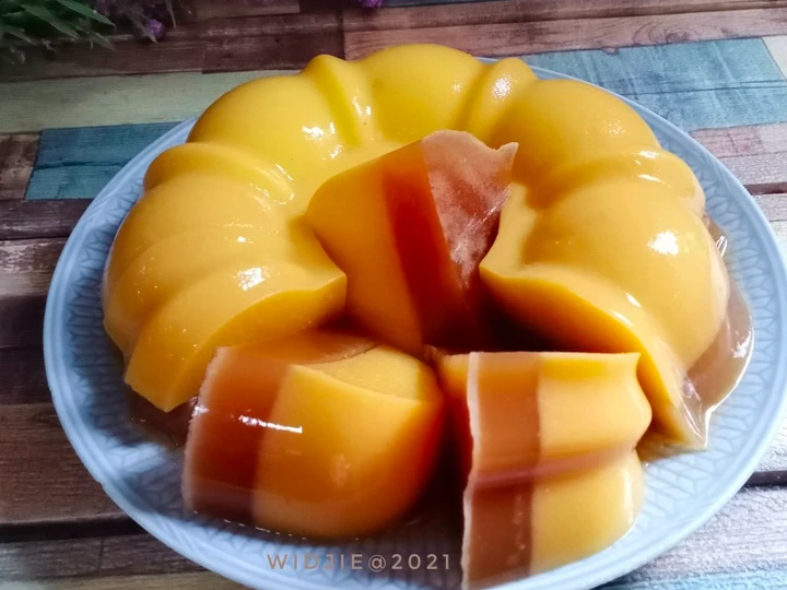 Cara Mudah Menyiapkan Resep Puding Lapis Jagung Manis Gulmer yang Bisa Manjain Lidah Anti Ribet, Menggugah Selera
