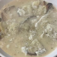 A picture of Soupe a l’ail - French Garlic Soup.