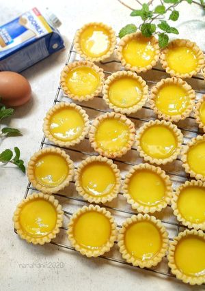 Foto resep Egg tart (kue pie susu)
