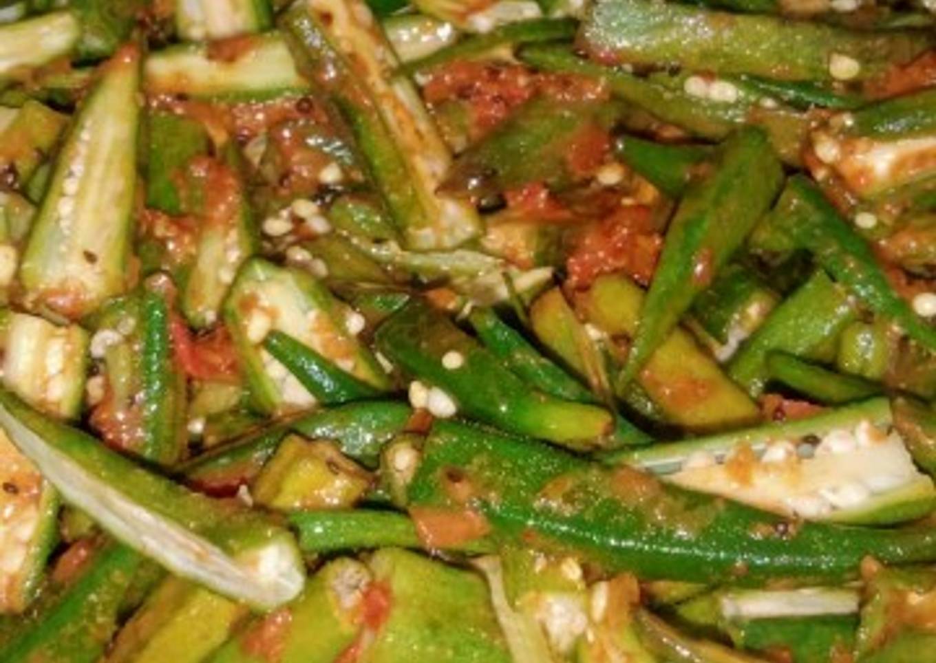 Gravy bhindi