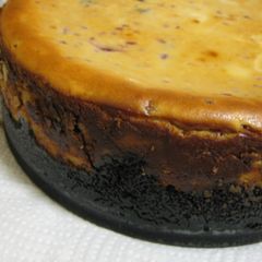 A picture of Chocolate Raspberry Cheesecake.