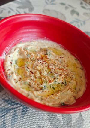 Fokhagymás szendvicskrém / mártogatós recept fotója