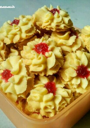 Foto resep Kue Semprit Jadul Ekonomis (Eggless)