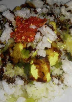 Foto resep Nasi Mbah Ruslam secangan😄
