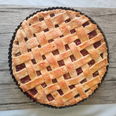 Cherry pie (tarta de cereza) Receta de Paola- Cookpad