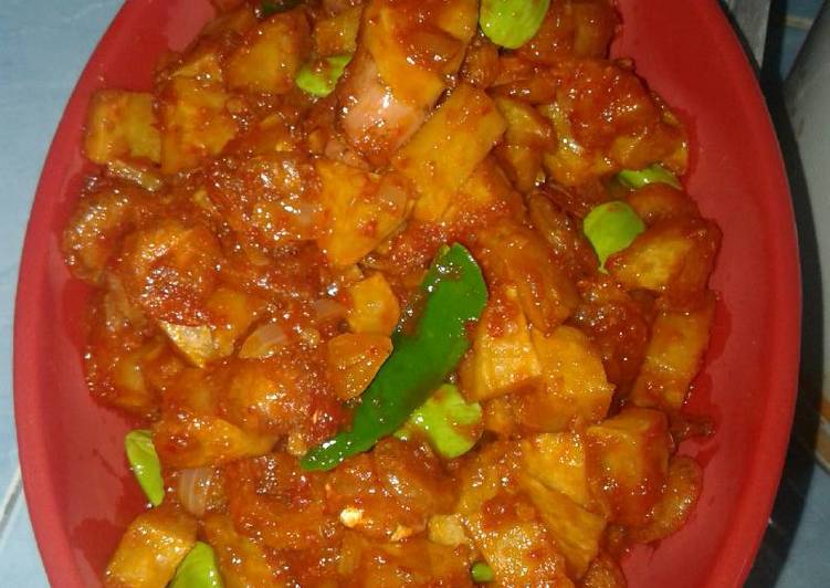 Langkah Mudah untuk Menyiapkan Sambel kentang udang Anti Gagal