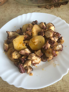 Una foto de Pulpo al horno
