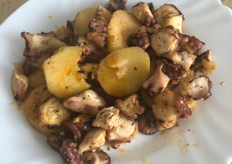 Pulpo al horno