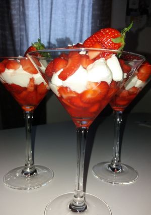 Foto di Coppe fragole e mascarpone