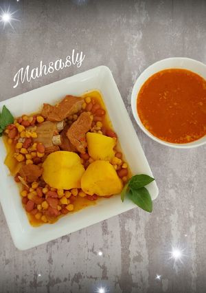 عکسی از دستور 💕 آبگوشت ساده و خوشمزه 😍