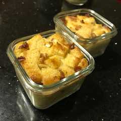 A picture of Bread Butter Pudding / Puding Roti - MPASI 8 bulan.